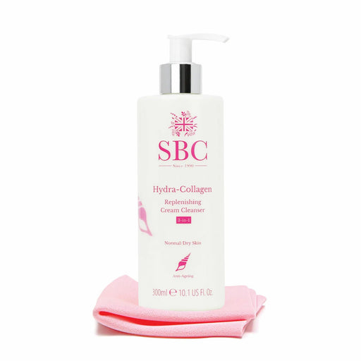 Collagen 3-in-1 Cleanser with Shammy - SBC SKINCARE