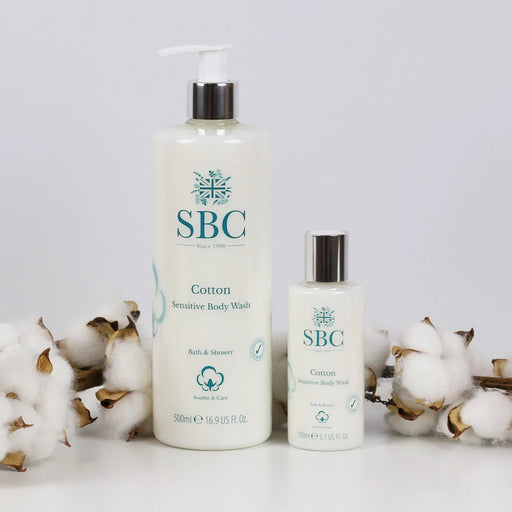 Cotton Sensitive Body Wash - SBC SKINCARE
