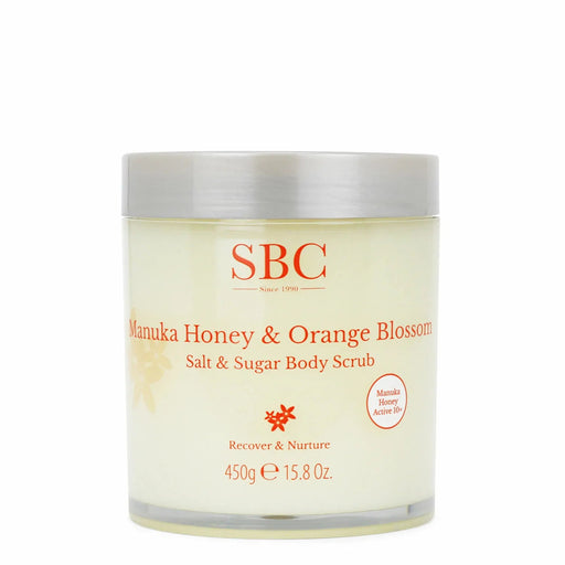 Manuka Honey & Orange Blossom Salt & Sugar Scrub - SBC SKINCARE